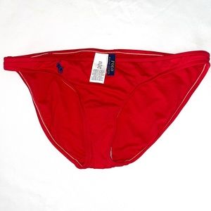 Polo by Ralph Lauren Red Bikini Bottom
